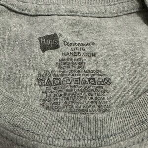 HANES Men’s Grey Large T-Shirt